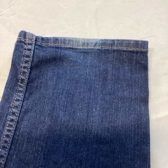 Levi's 513 Men's Dark Wash Straight Stretch Jeans 33x34 - Picture 3 of 10